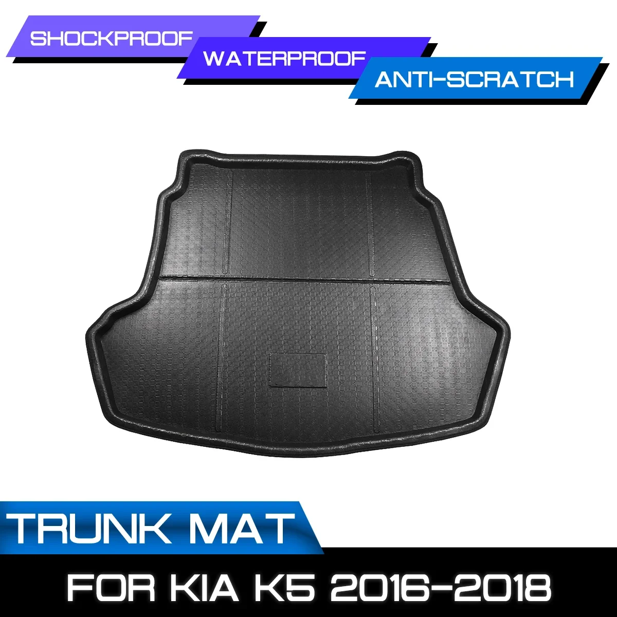 

Car Floor Mat Carpet For KIA K5 2016 2017 2018 Rear Trunk Anti-mud Cover