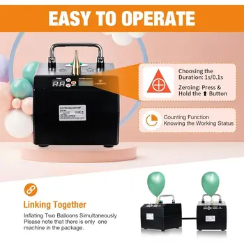 6 最佳銷售 氣球充氣器 - №3