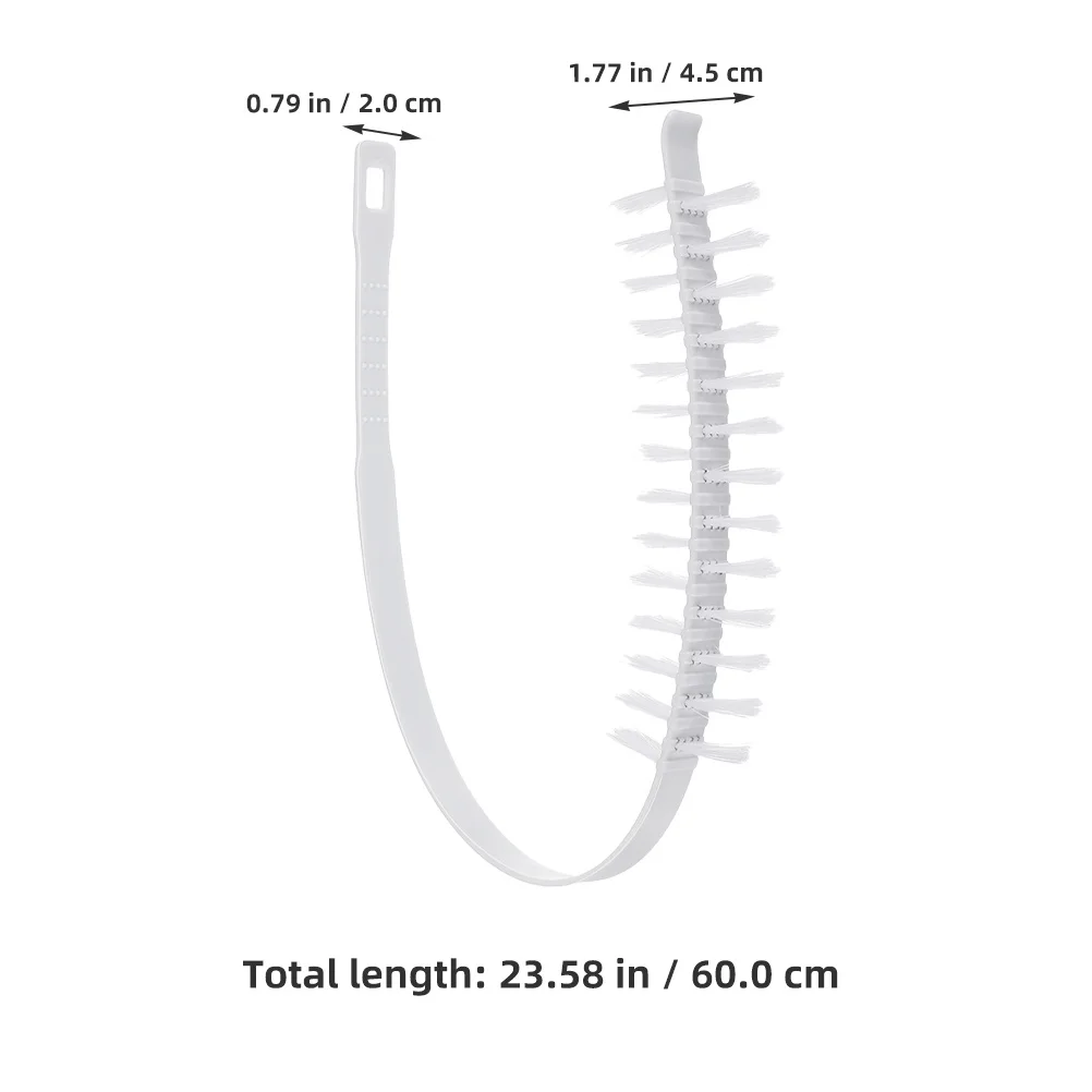 Brosse de nettoyage pour lave-linge et sèche-linge, nettoyeur de tambour, brosse Flexible, outil de lavage roulant, nettoyeur multifonctionnel, 3 pièces