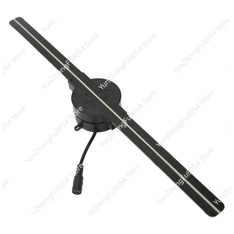 

3D Hologram Fan 16.5Inch 2000X224 Wifi 3D Projector with 224 LED Light Beads for Business Store Advertising US Plug