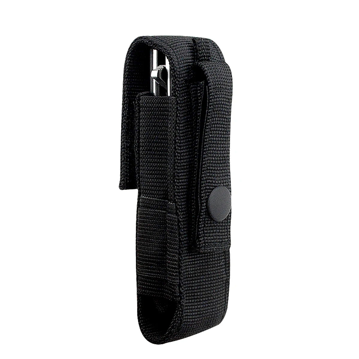 Harnds AK4010 Ballistic Nylon Sheath Multi Tool Holster Elastic Side Panels Knife Pouch With Carabiner