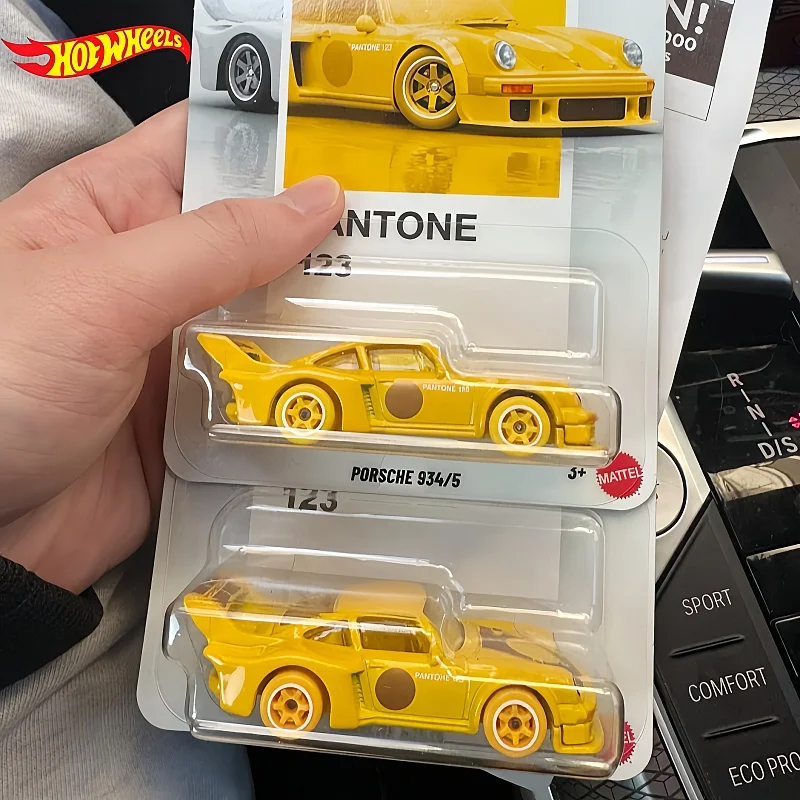 Hot Wheels Jky47 - Collection de couleurs Pantone Artist - Porsche Volkswagen Camaro Nissan 1:64 Véhicule miniature en alliage Modèle de voiture Cadeaux