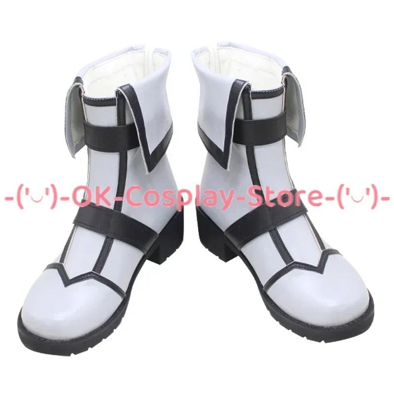 [Aangepast] Kids Rudeus Greyrat Cosplay Schoenen Anime Game Rollenspel Kostuum Prop Halloween Carnaval Party PU Lederen Laarzen