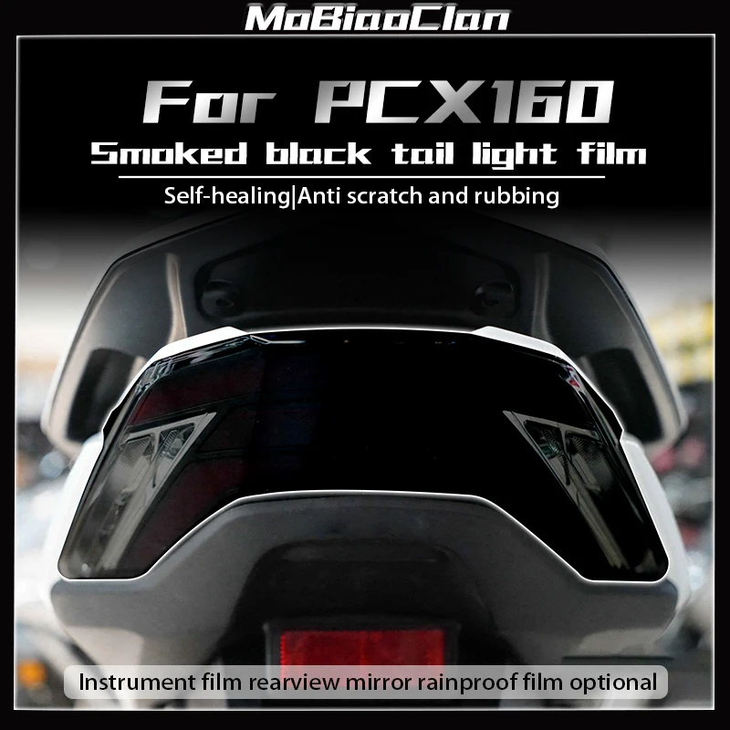 For HONDA PCX160  pcx 160 headlights tail lights instrument film rearview mirror film protective sticker accessories