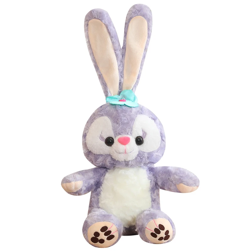 StellaLou dos desenhos animados brinquedo de pelúcia calmante boneca animal de pelúcia orelhas longas coelho plushies confortável fofinho travesseiro decoração do quarto menina