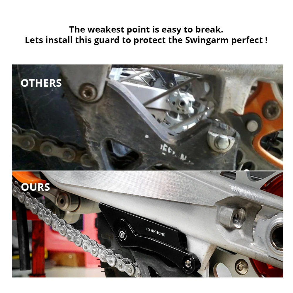 For KTM 2010-2022 690 Enduro R SMC R Swingarm Guard Protector Husqvarna 701 Enduro Supermoto 2017-2024 2023 2022 2021 2020 2019
