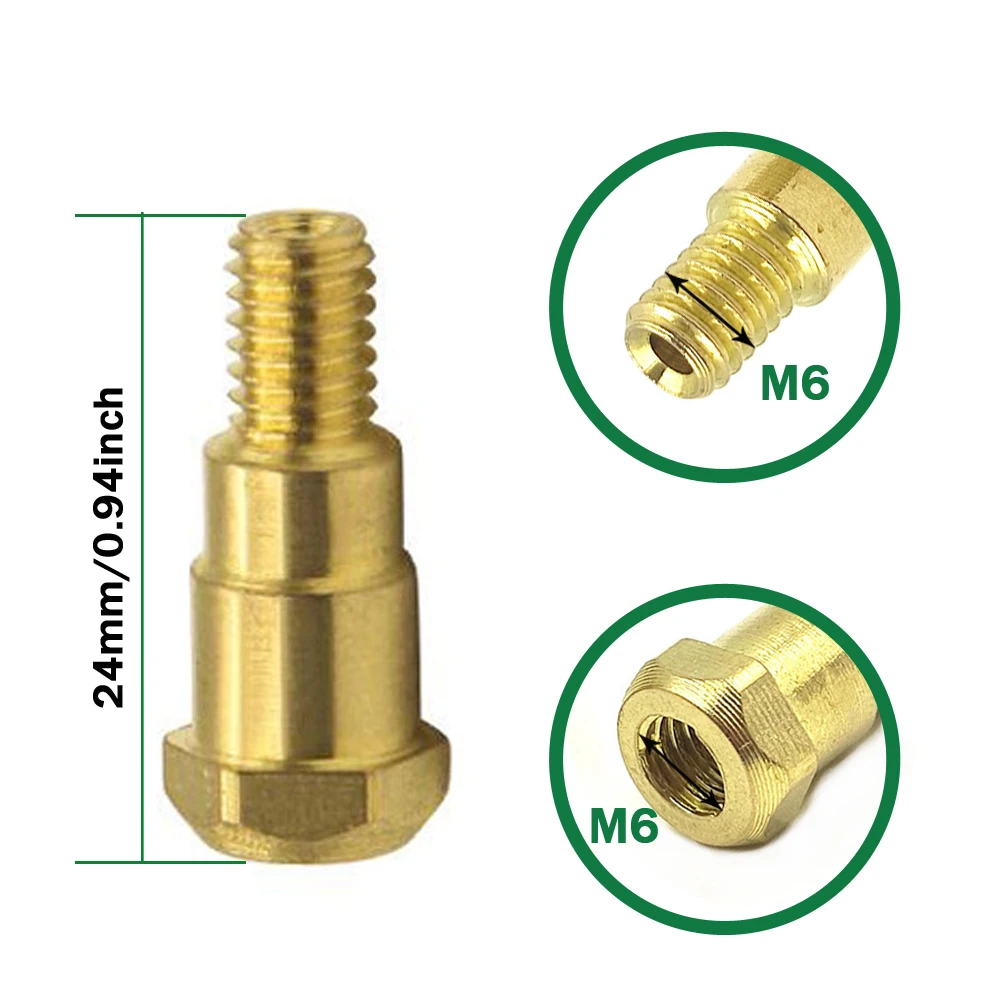 MB-24KD طلاء جديد حماية غير الأسهم فوهة الاتصال نصائح 0.8/1.0/1.2 مللي متر حامل فوهة الغاز ل 24KD MIG MAG شعلة لحام
