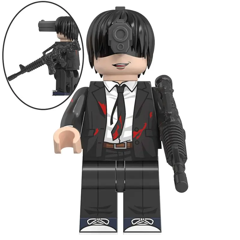 Chainsaw Man Animation Game Peripheral Toys Denji Makima Aki Power Small Doll Anime Action Figure Model Collection Cool Gifts