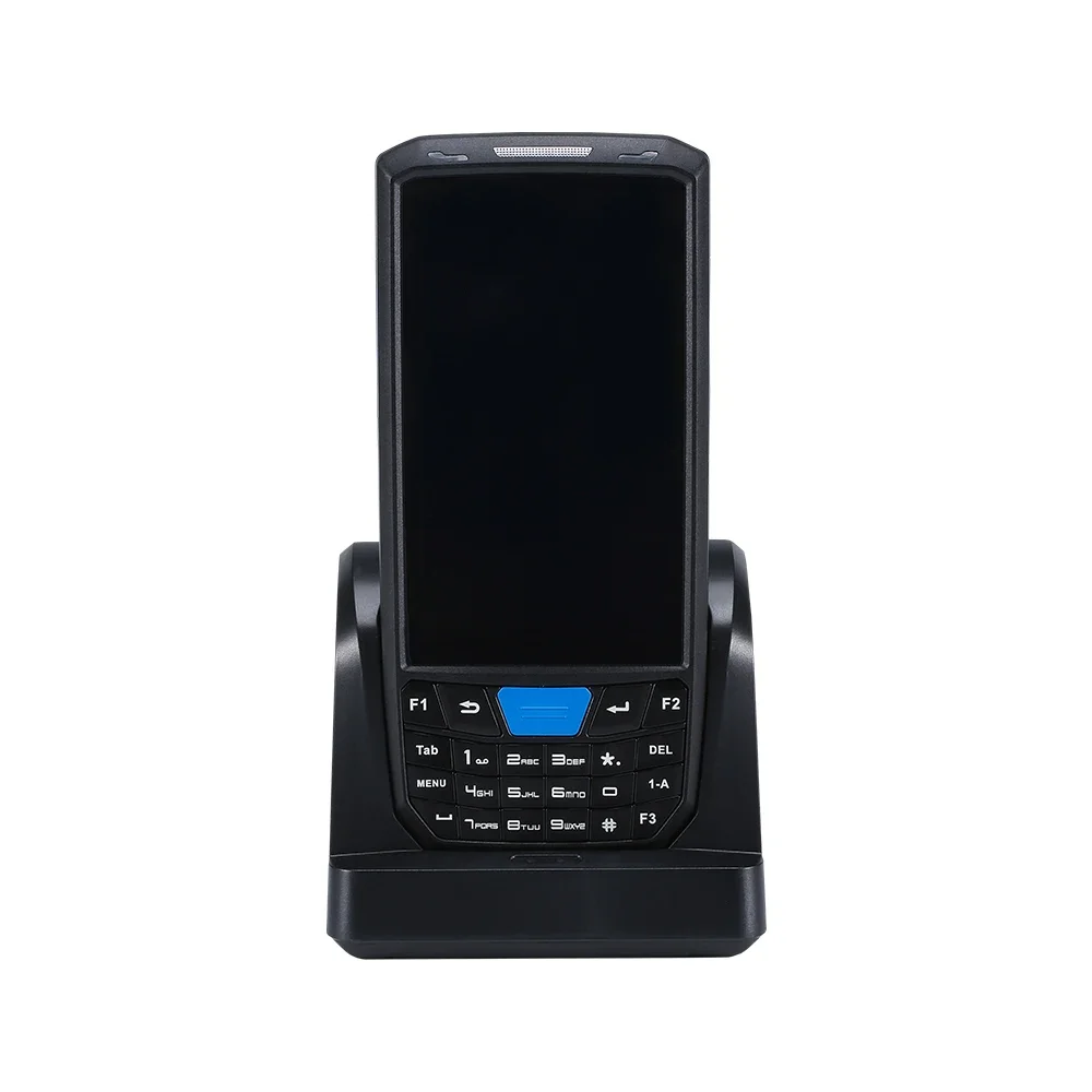 Blovedream T80 Android 8.1 Handheld Barcode Scanner Mobile Computer Industrial PDA with Physical Keyboard