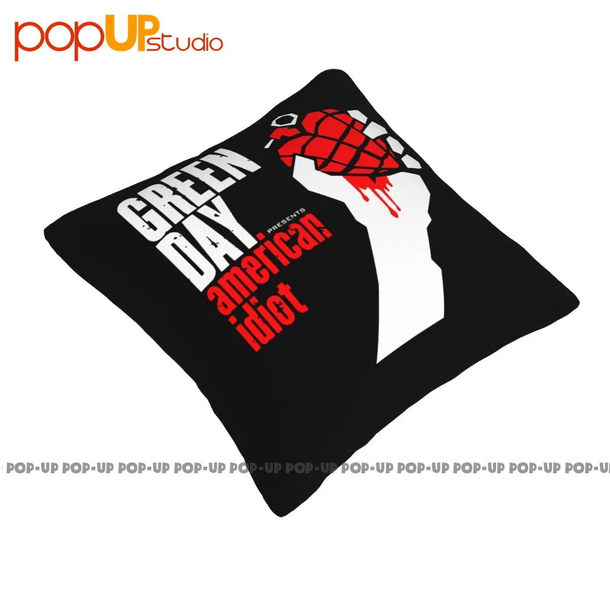 Terse Green Day American Idiot New Printed Pillowcase Throw Pillow Cover Natural Soft Skin Top Quality