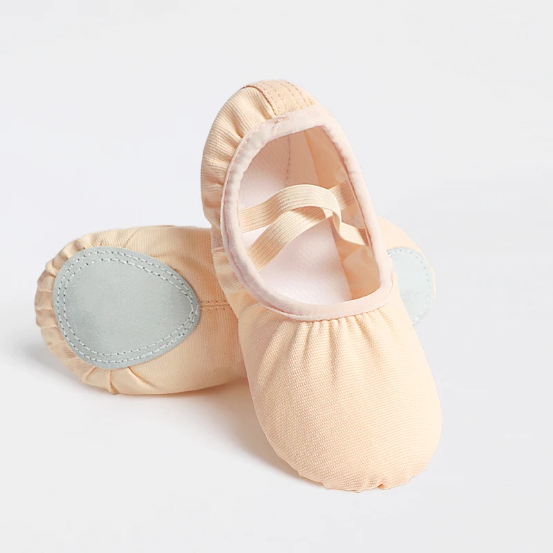 Balletschoenen Canvas voor meisjes Kinddansslippers Splitzool Gymnastiek Yoga Dansschoenen voor kinderen Ballerina Ballet Platte schoenen