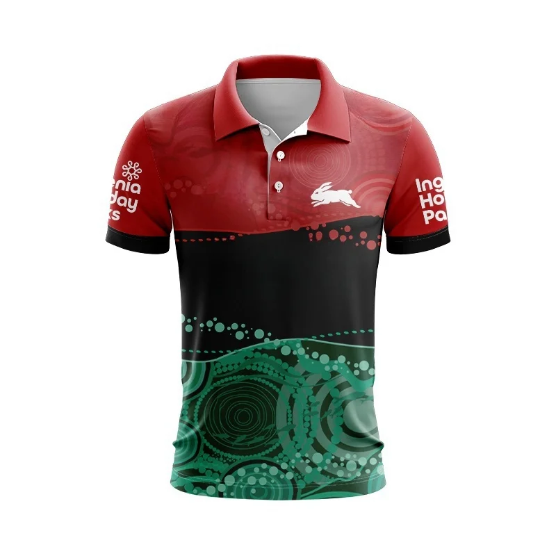 

POLO 2024 South Sydney Rabitos Adult Team Captain Running Shirt