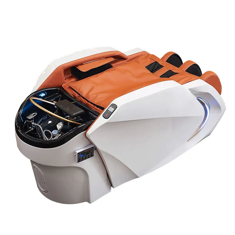 

Electric Massage Shampoo Bed Beauty Salon Automatic Shampoo Bed Multifunctional Head Treatment Water Circulation Fumigation