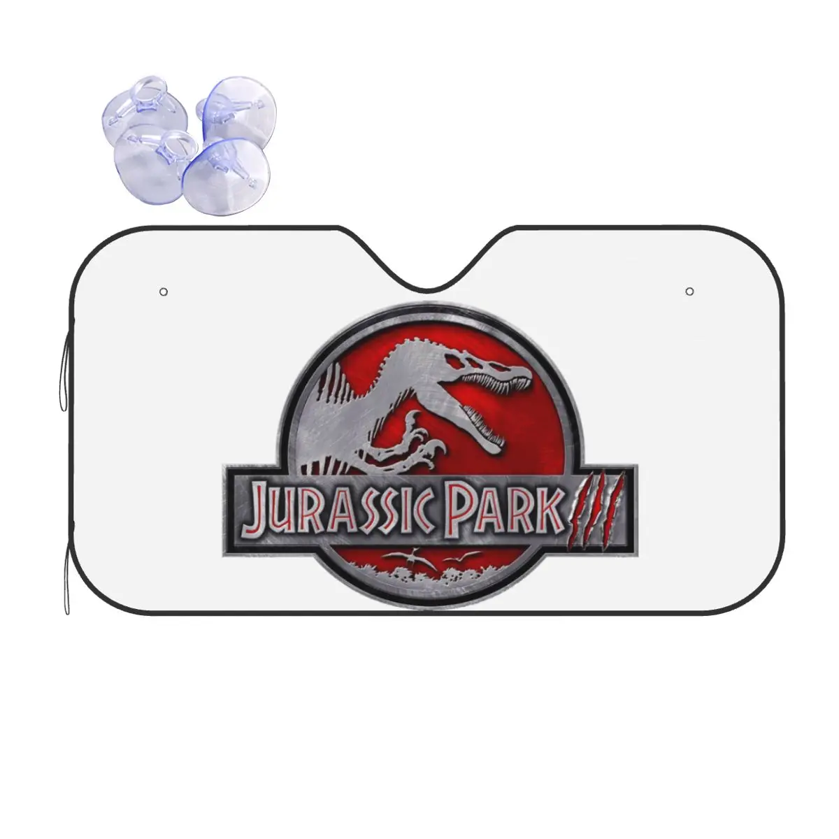 

Dinosaur Jurassic Park Sunshade Windscreen Car Front Windshield Window Sun Visor Accessories Covers