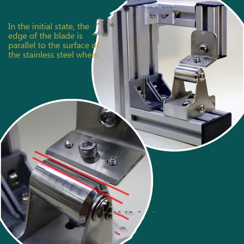 New XM-01 Small Manual Leather Divider/Scraper Leather And Chrome Tanned Peeling Peeling Machine Leather Peeling And Thinning To