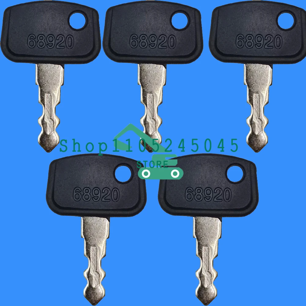 

1/5/10PCS New Ignition Keys PL501-68920 for Kubota Heavy Equipment Excavator Construction RTV500 ZD RTV900 B BX F GR T9 W9