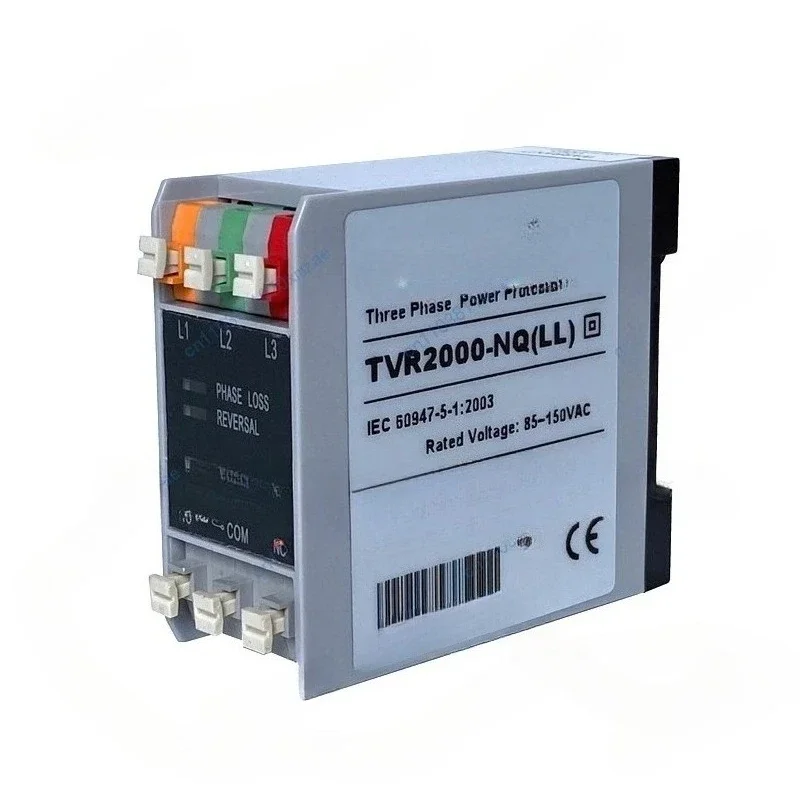 TVR2000-NQ (LL) Phase Failure and Phase Sequence Protection Relay Three Phase 100V/110v Power Monitor
