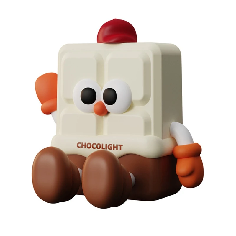 Night Light Cute Chocolate Night Light For Chocolate Lamp With 3 Level Dimmable Silicone Touch Lamp