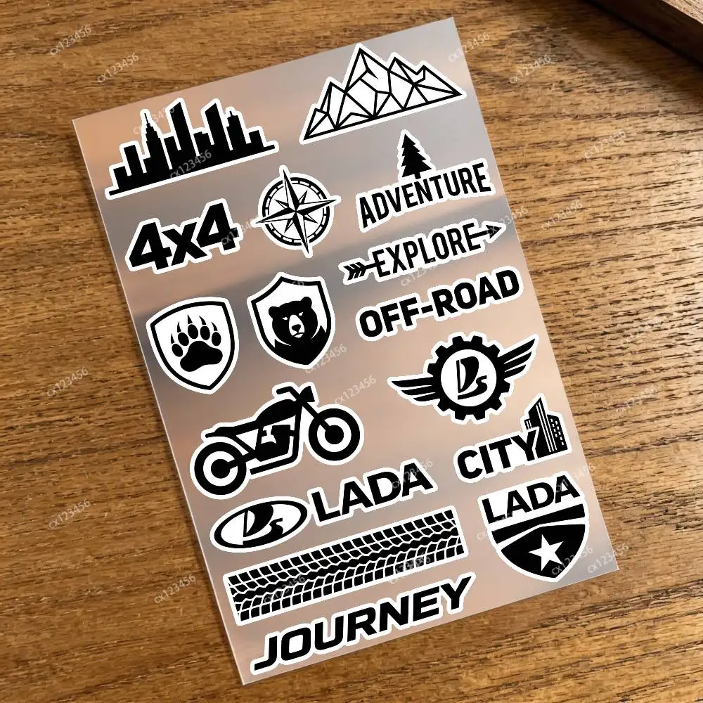 L-La-d-Da Car Reflective Sticker Multi‑Use Safety Decal for Motorcycle Bicycle Helmet Night Guard Glow Tape