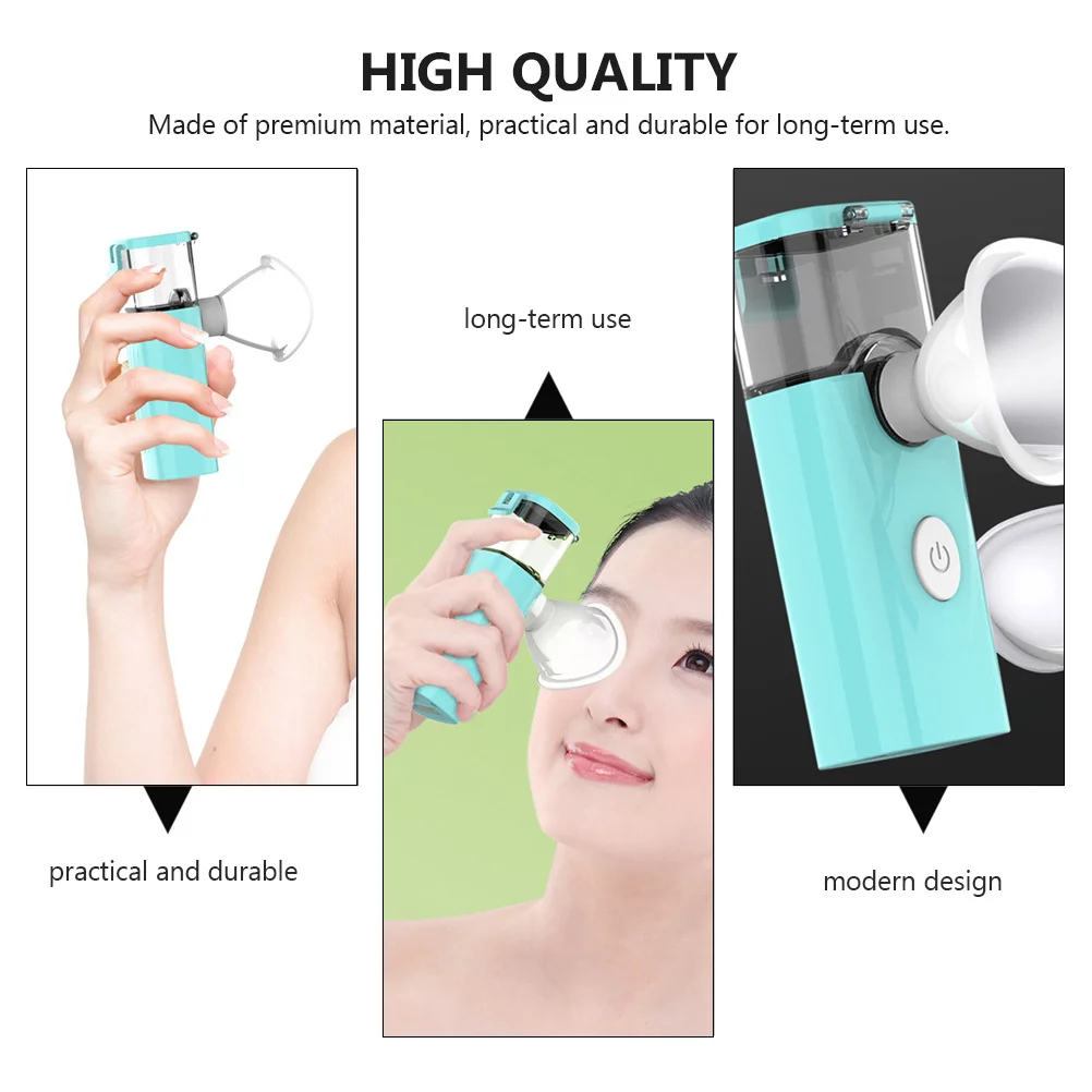 

1 Set Instrument Nano Mist Care Device Moisturizing Machine Area Sprayer Eyes Care Cleaner Steamer Fine Atomization Eye Drops