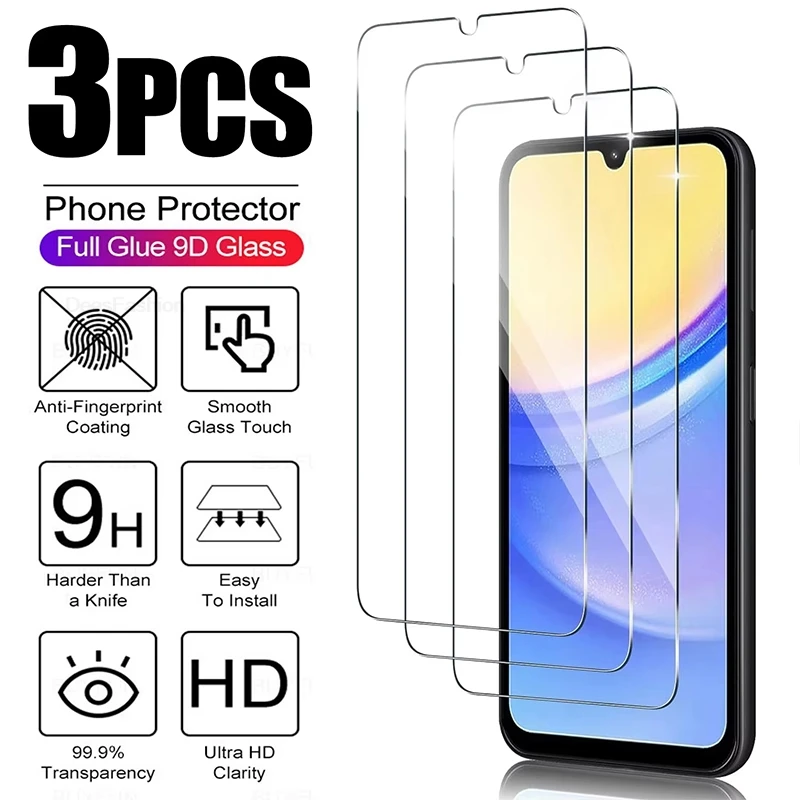 3-1 Stück Panzerglas für Xiaomi Redmi Note 14 14S 12 11 10 10S 9S 9 13 Pro HD Displayschutzfolie für Redmi 15 15C 14C 13C 12C 10C