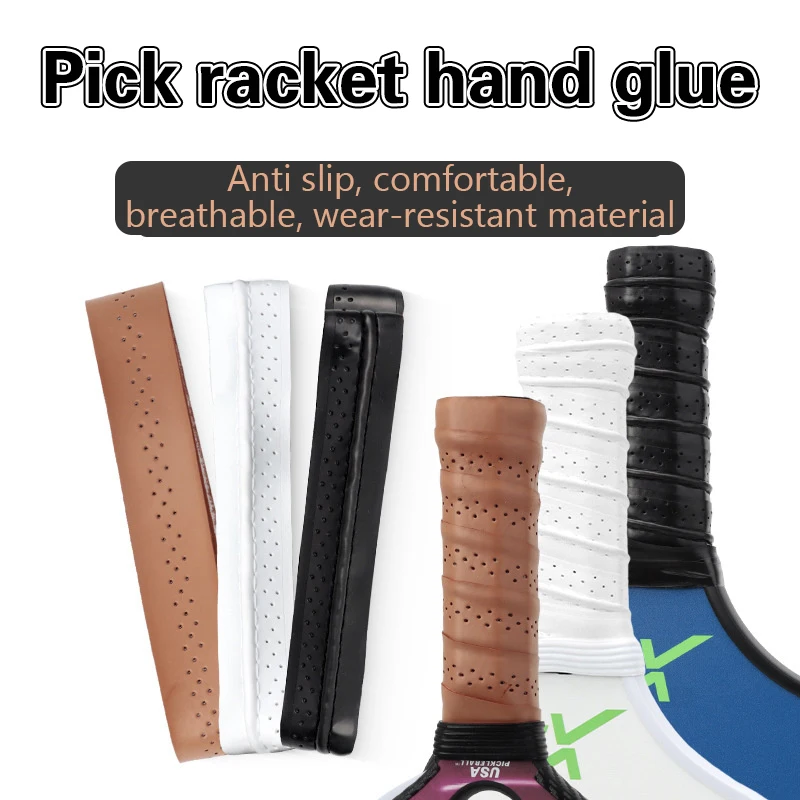 Pickleball Paddle Grip Tape Shock Absorbing Eva Soft Anti Slip Pickleball Racket Racquet Overgrip Wrap