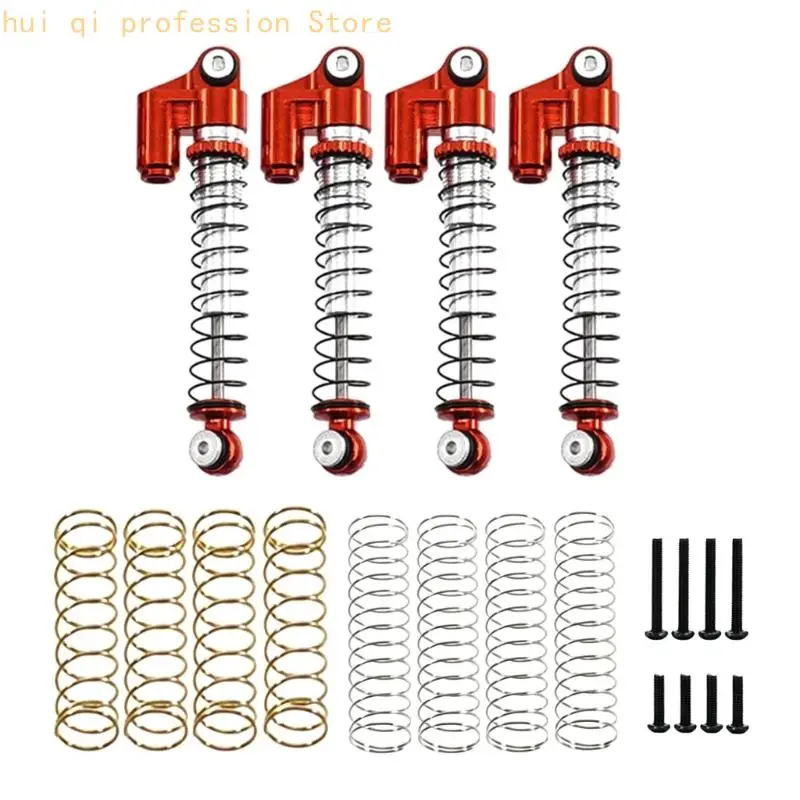 Hochleistungs-Metallfederungsdämpfer 4er-Set für Fahrzeuge Maßstab 1:24 H8WE – Detail 10