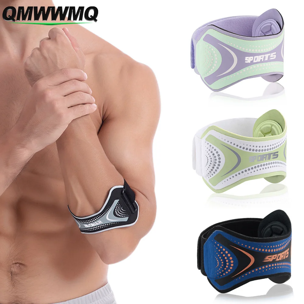 1PCS Elbow Support Strap with Compression Pad - Pain Relief for Tennis Elbow, Golfers Elbow, Ideal for Weightlifting & Daily Use