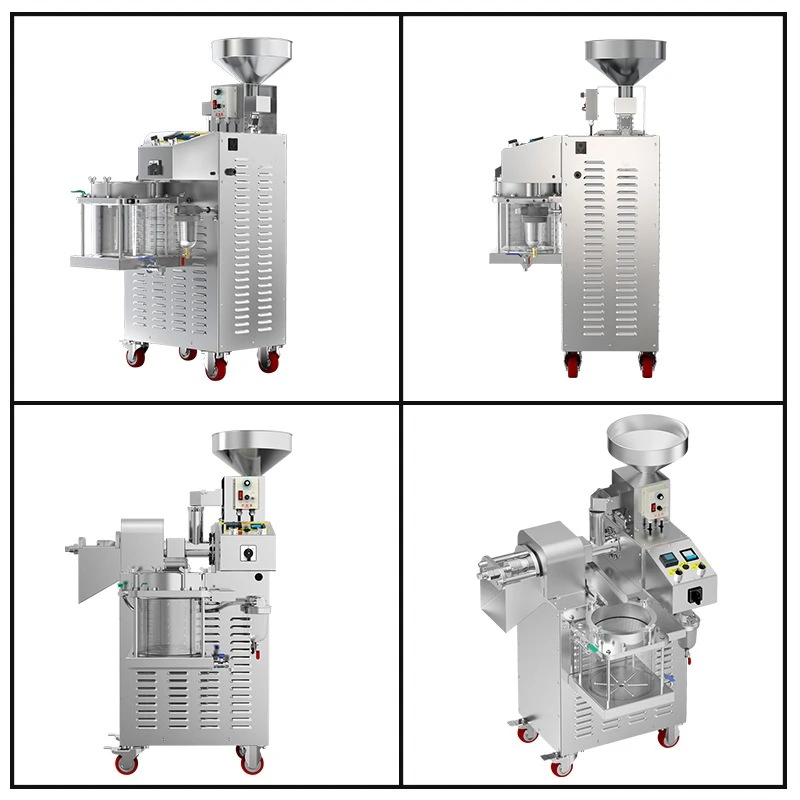 ماكينة ضغط الزيت الأوتوماتيكية من الفولاذ المقاوم للصدأ، ماكينة الكل في واحد، ماكينة ضغط زيت الجوز