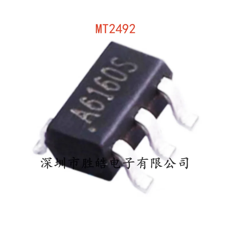 

(10PCS) NEW MT2492 2A 4.5 V-16V Input 600KHZ Buck Converter SOT-23-6 MT2492 Integrated Circuit