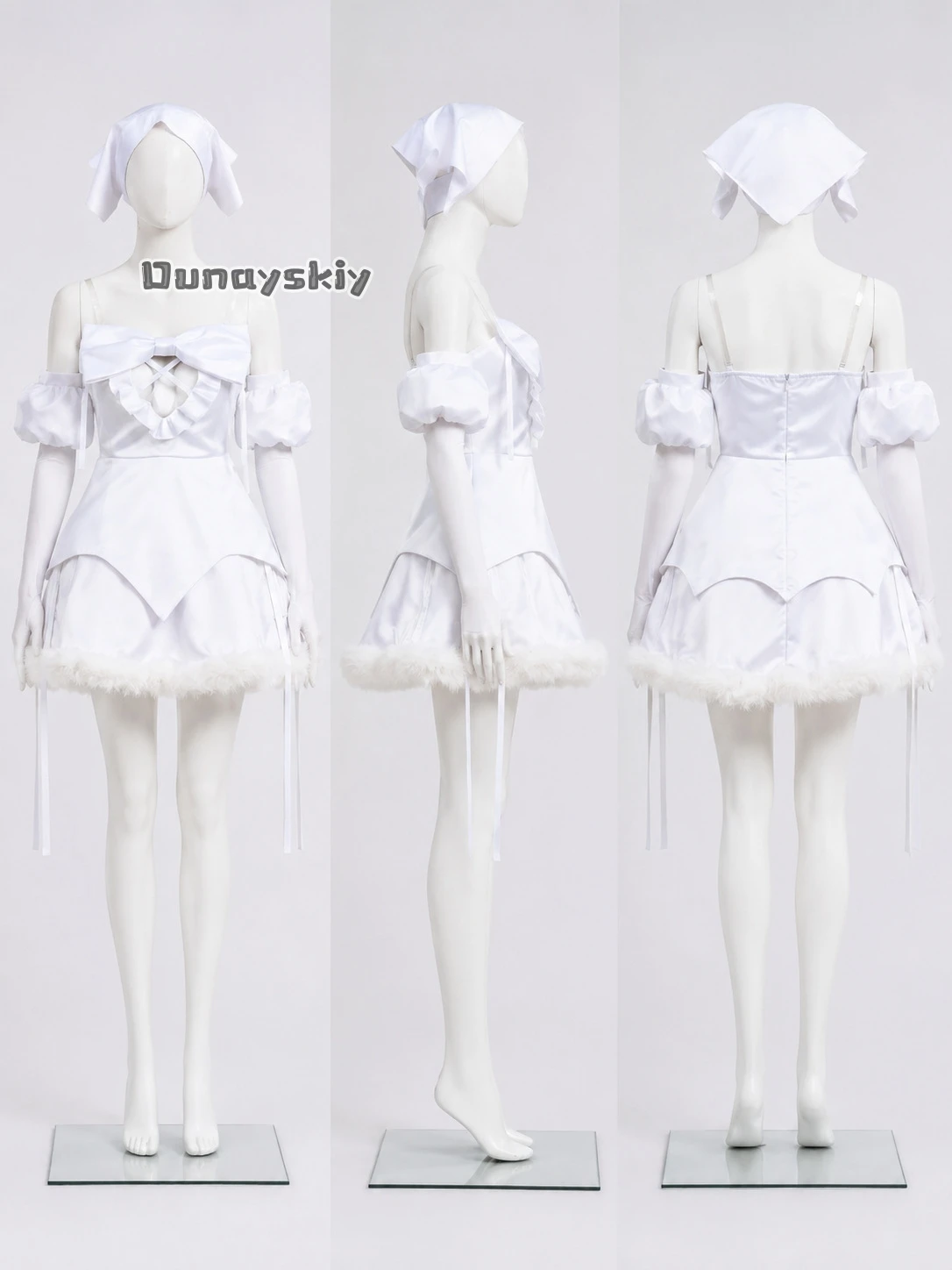 Anime Alien stage Zombie Stage Sua Cosplay Costume Skirt Wig Full Set Uniform R… - Image 3