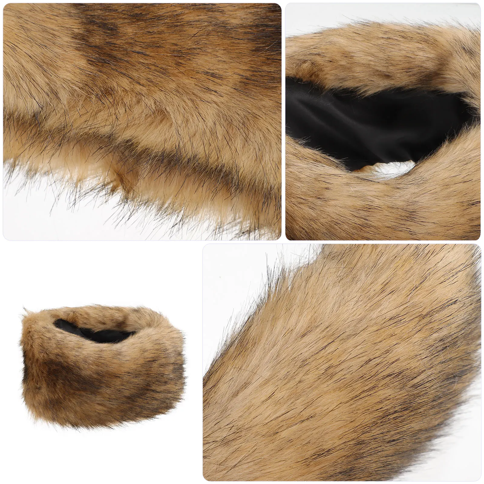 قبعة شتوية دافئة للنساء والرجال، عصابة رأس صناعية، واقي خارجي حراري أنيق للجنسين، مقاوم للصقيع الثلجي