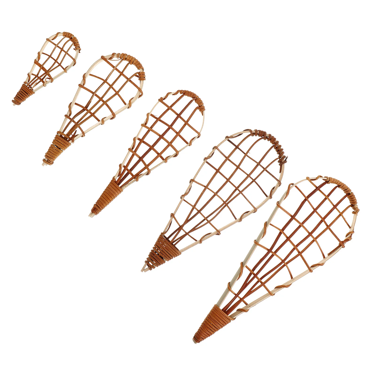 

5pcs Tennis Racket Hanging Ornament Exquisitely Crafted Christmas Tree Decor For Xmas Party Scene Layout Supplies