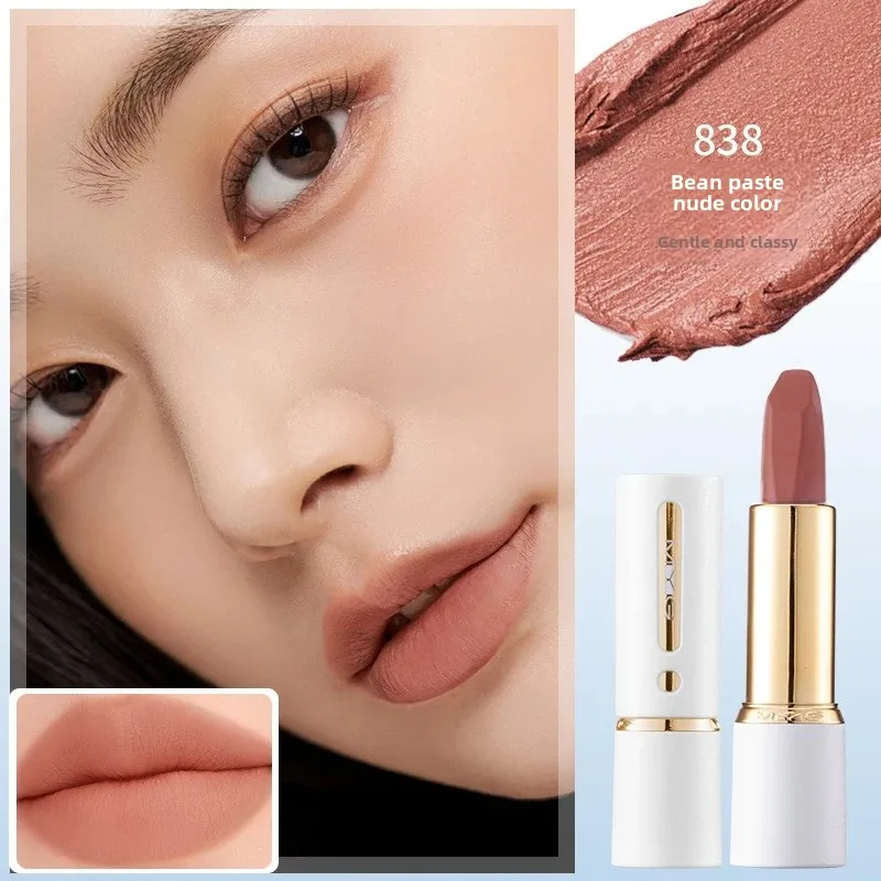 

Waterproof Lip Balm & Lipstick - Smudge-Proof & Long-Lasting Women's Cosmetics Lip Care Brand Brightening Tube Lipstick