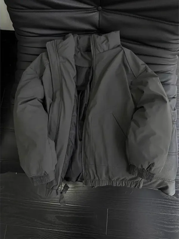 

American Sle Cleanfit ort Thiened down Cotton Jaet Men's Winter Warm Stand Collar Tee-proof Flight Jaet Trendy