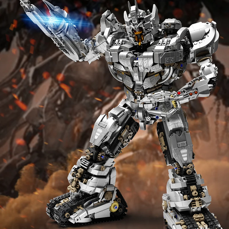 Transformation Creative Assembly Toy Megatron Building Block Model Adult High Difficulty Huge Assembly Toy Birthday Gift