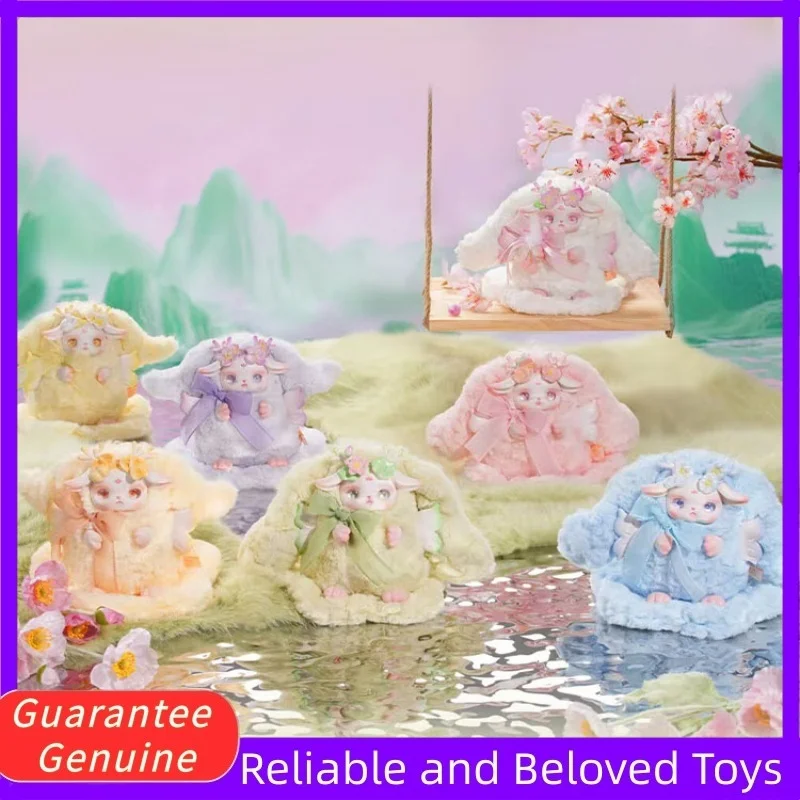 

Original Loloan Blooming Deer Series Blind Box Cute Action Figure Collection Model Doll Cartoon Room Decor Toy Kid Birthday Gift