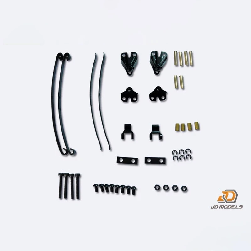 JDMODEL Metal Front Suspension 1/14 For Tamiya  Lesu Scania Man Actros Volvo Car Parts Rc Truck Trailer Tipper