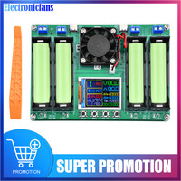 Type-C Port 18650 Battery Capacity LCD Tester Module 4 Channel Digital Display Lithium Battery Measurement Power Detector Tester