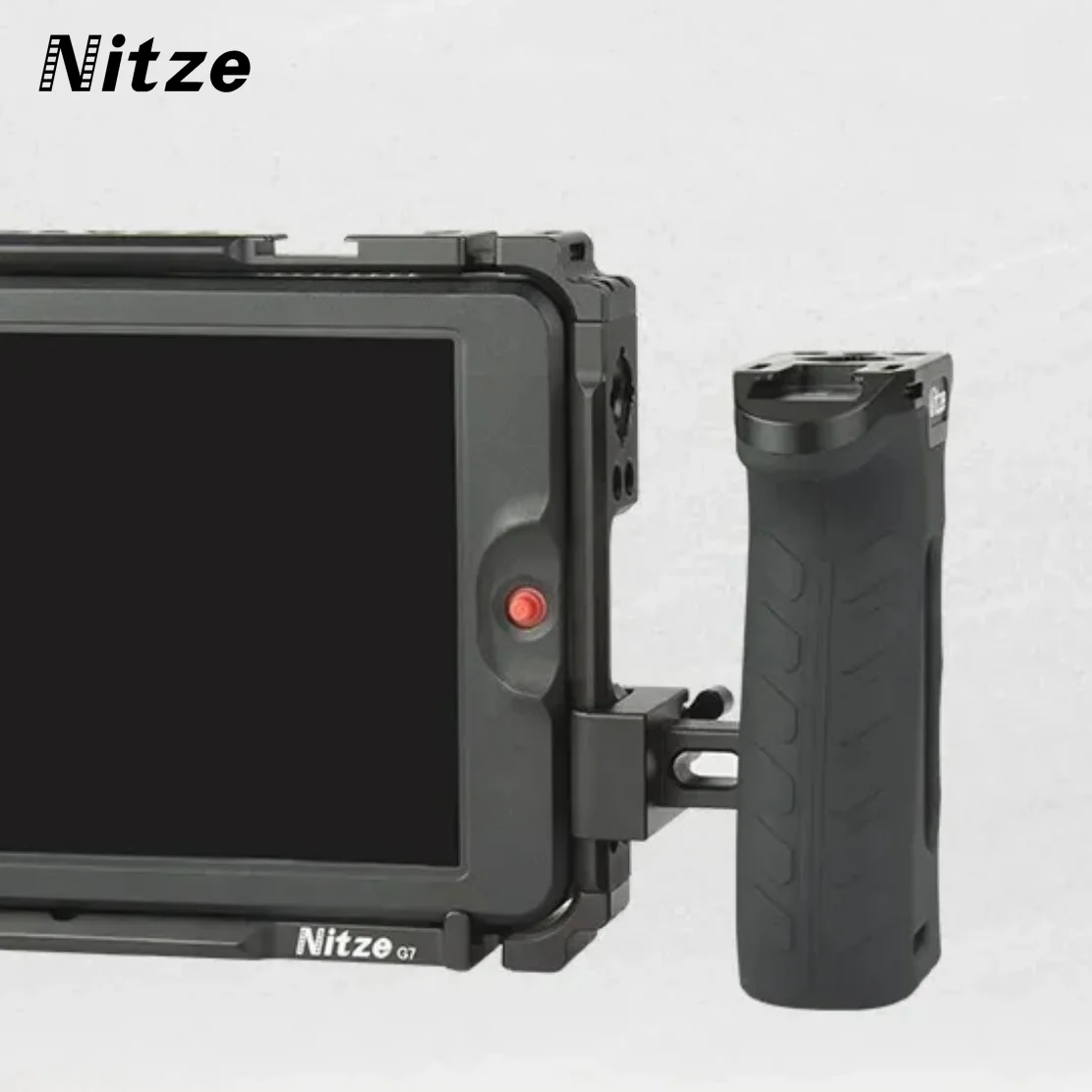 

Nitze Side Handle Camera handle with NATO Clamp Cold Shoe Mount 1/4" 3/8" Thread for Camera Cage PA29C
