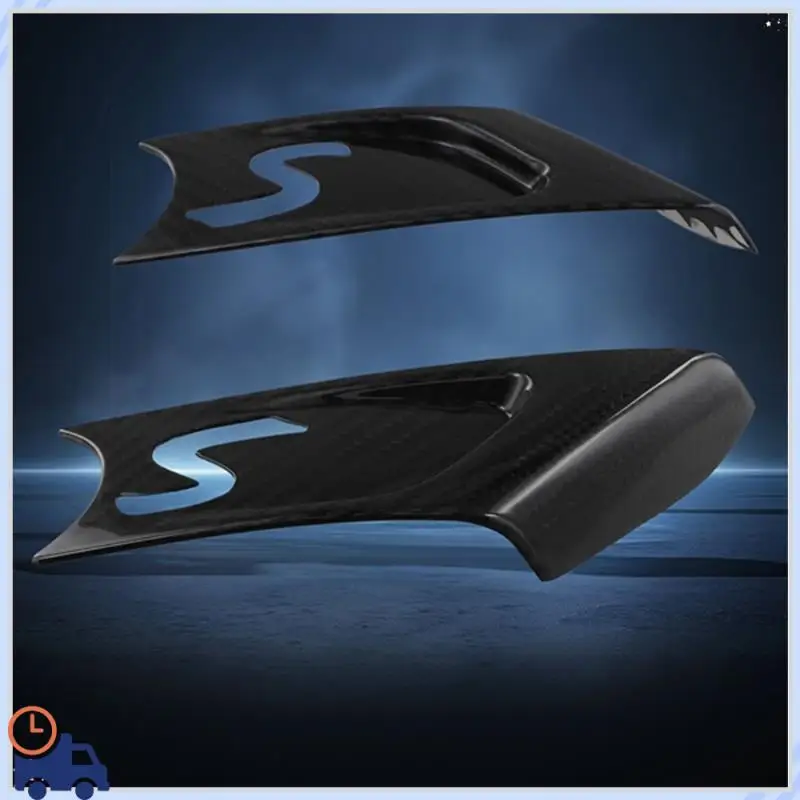 

Durable Real Carbon Fiber Side Markers Scuttle Vents Overlay Cover Fender Trim For MINI Cooper R55 R56 R57 R58 R59 MK2 2007-2013