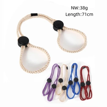 มัลติฟังก์ชั่เชือกฝ้าย Handcuffs ขา Cuffs เหมาะสําหรับผู้ชายและผู้หญิง Bondage Touch Bondage สนุก Fetish Slave บทบาทเล่น