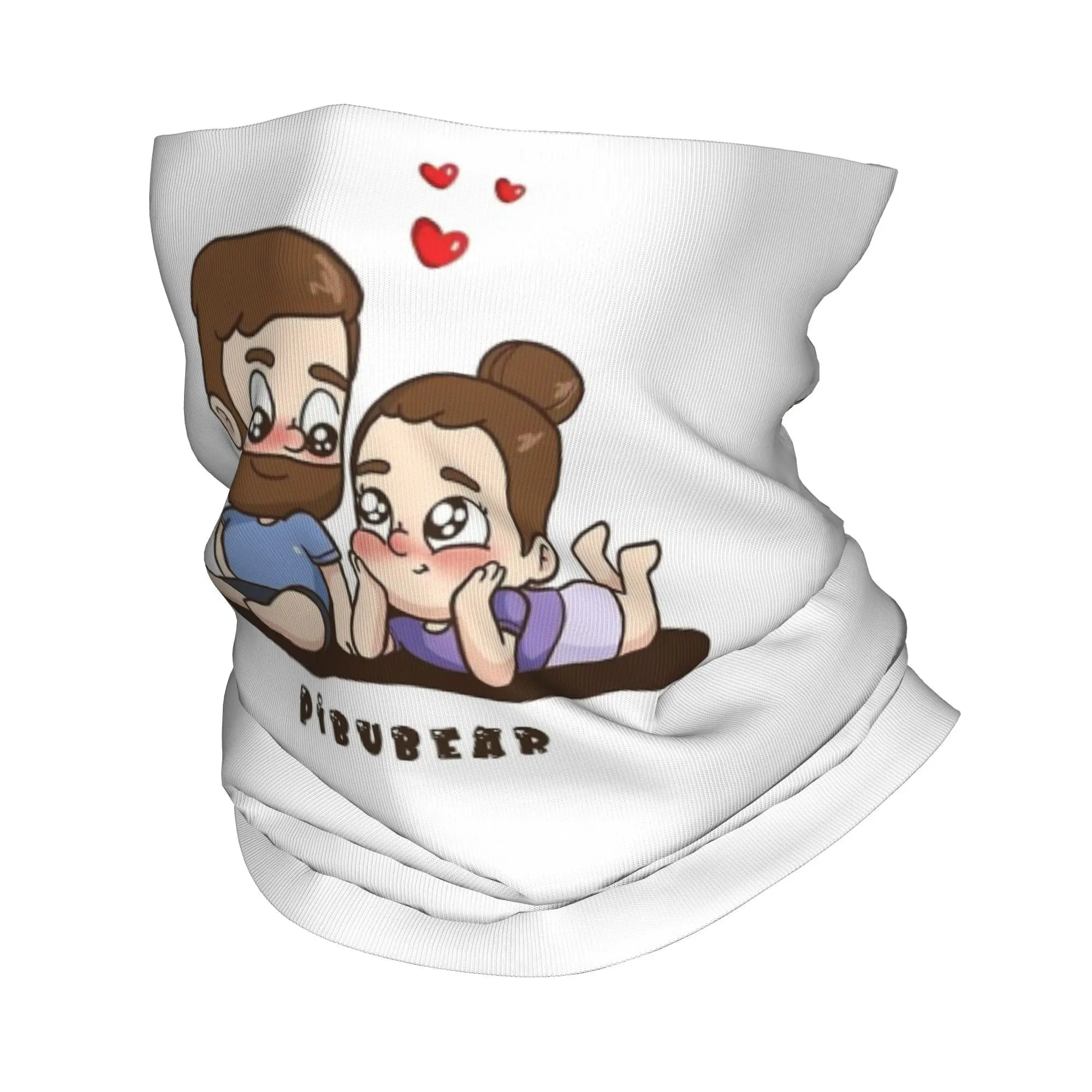 

Pibubear Throw Pillow Bandana Neck Gaiter Printed Mask Scarf Multifunction Face Mask Outdoor Sports Unisex Adult Windproof