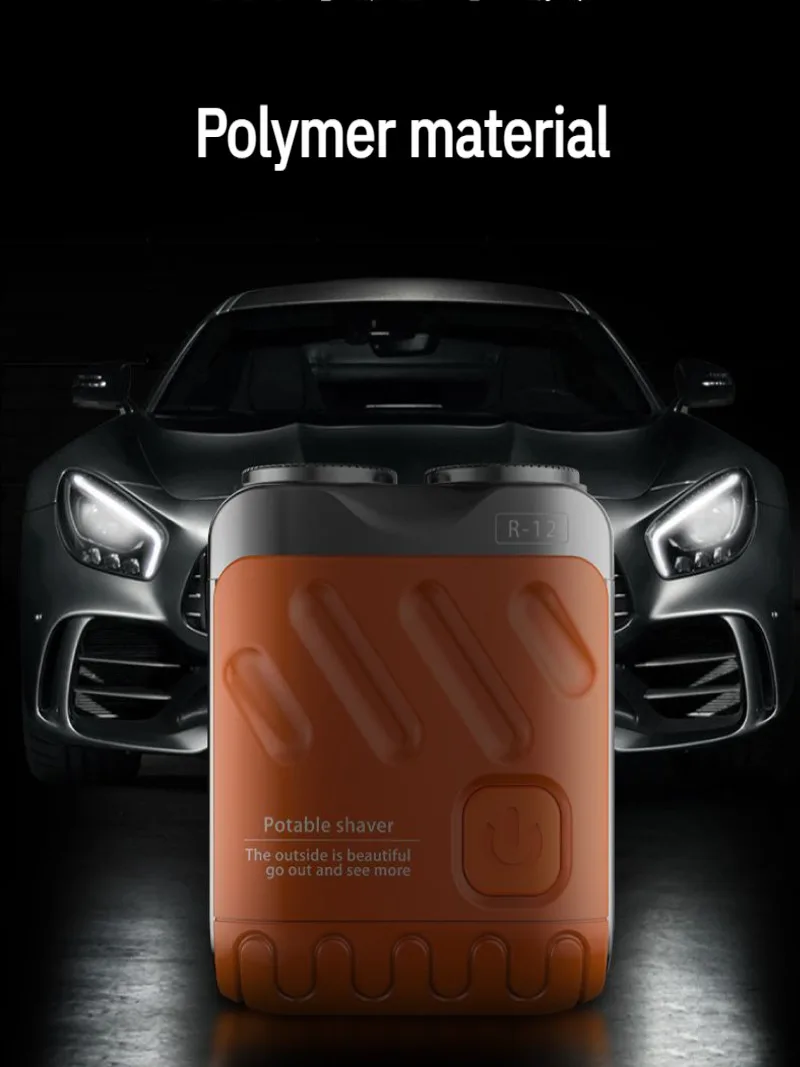 ماكينة حلاقة كهربائية دوارة بحلقة مزدوجة للرجال البالغين للمسافرين، تأثير حلاقة ممتاز، طحن تلقائي متوفر في عام