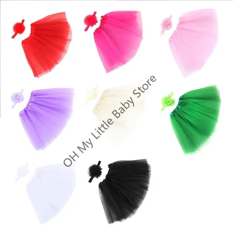 M76C الطفل صور اطلاق النار الدعائم الأميرة زي مشبك شعر و توتو تنورة الوليد السنة الجديدة صور الملابس بيلينغ مقاومة للجنسين #4