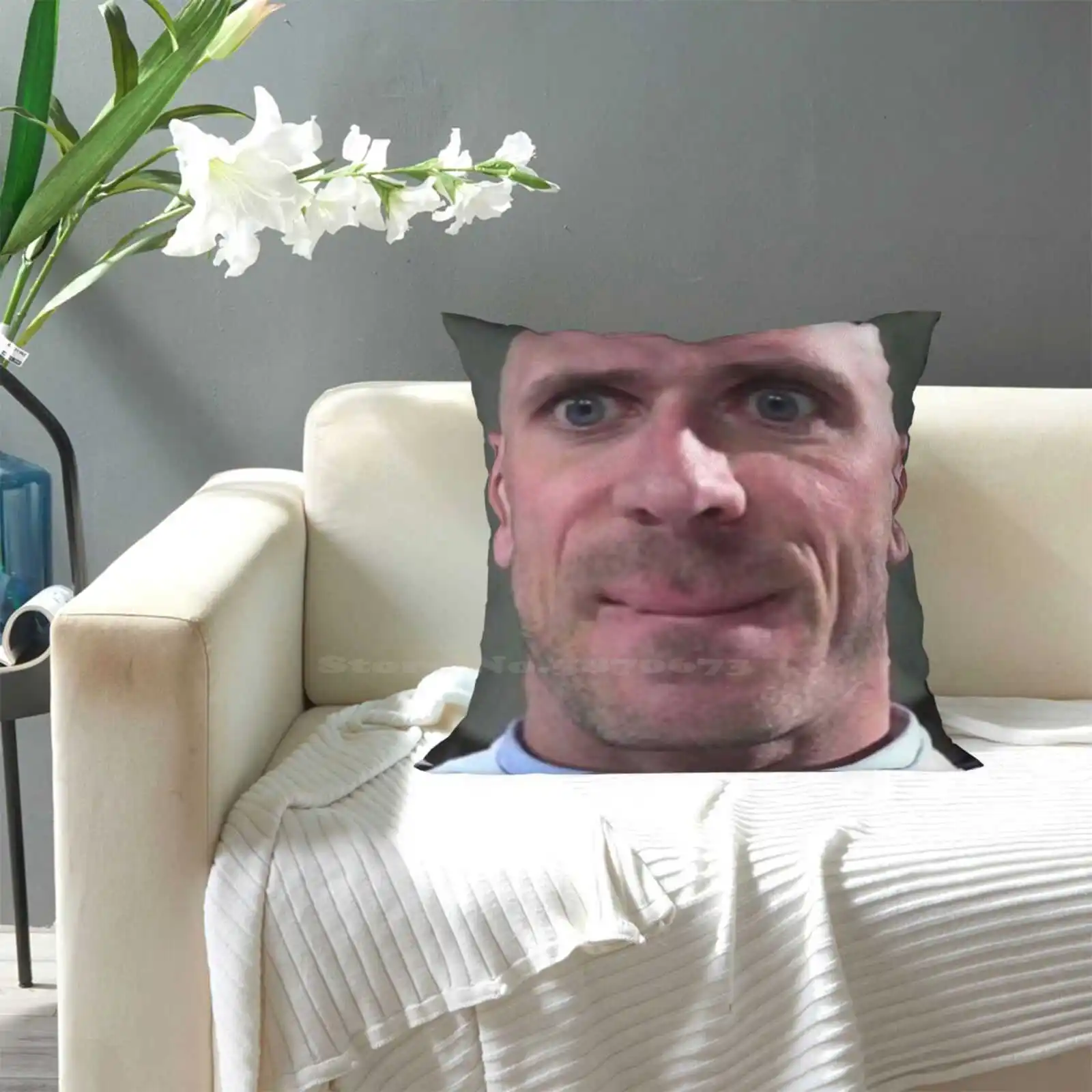 جوني سينز Mmmm أريكة الموضة رمي غطاء وسادة المخدة جوني سينز جوني سينز جوني سينز جوني سينز كيسا Mmm الميمات عصابة مضحك Xd Avn #6