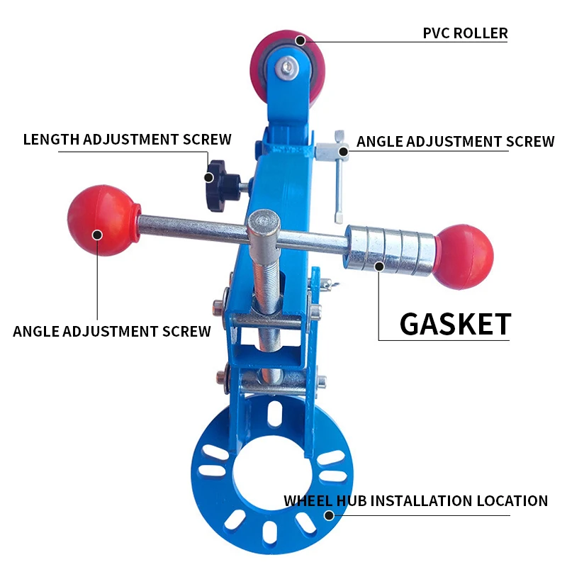 

Fender shaper wheel arc repair tool wheel eyebrow repair leaf plate modification expansion curler auto maintenance tool