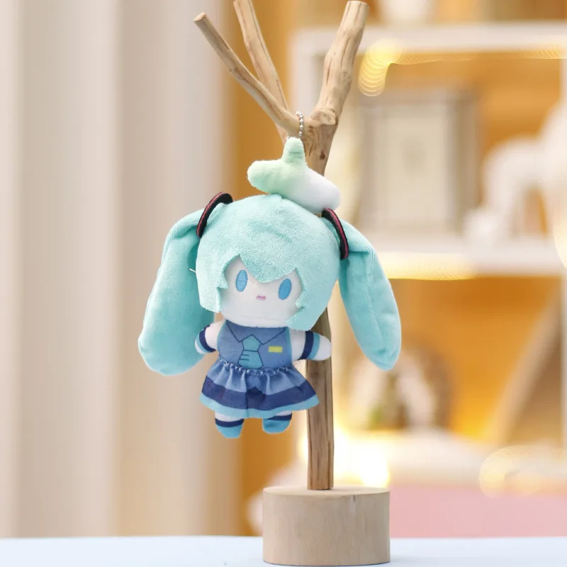 Nuevo colgante Hatsune Miku de 13cm, periféricos de animé, llavero bonito de dibujos animados, productos japoneses Kawaii, regalo para amigos, decoración Itabag