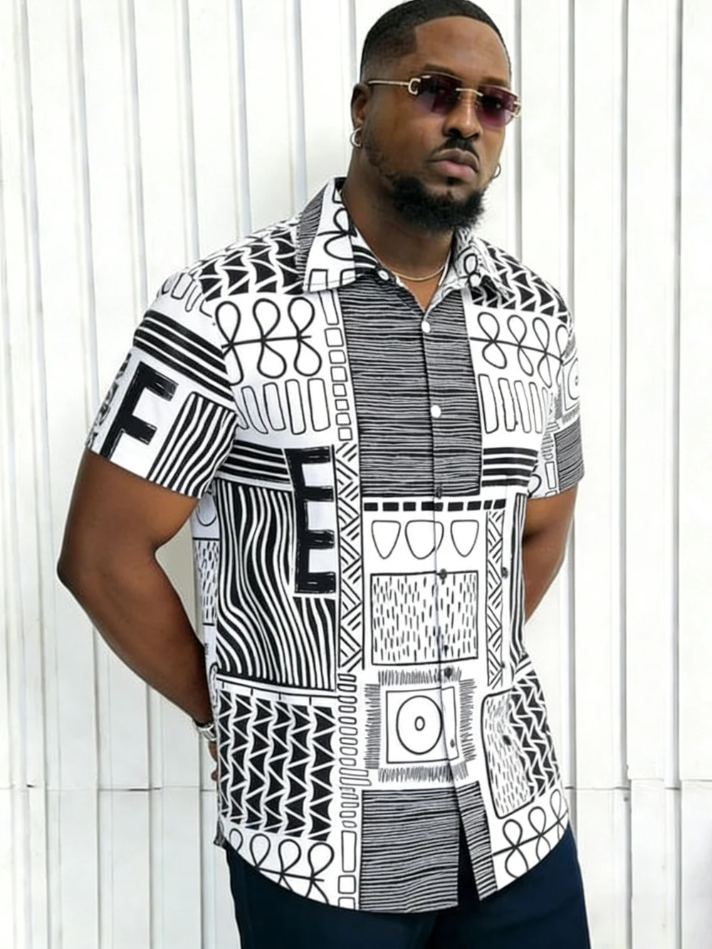 

Мужская новая красочная рубашка с коротким рукавом, с натуральным нерегулярным узором, 3D-печать, гавайская, для активного отдыха, дизайнерская мужская одежда