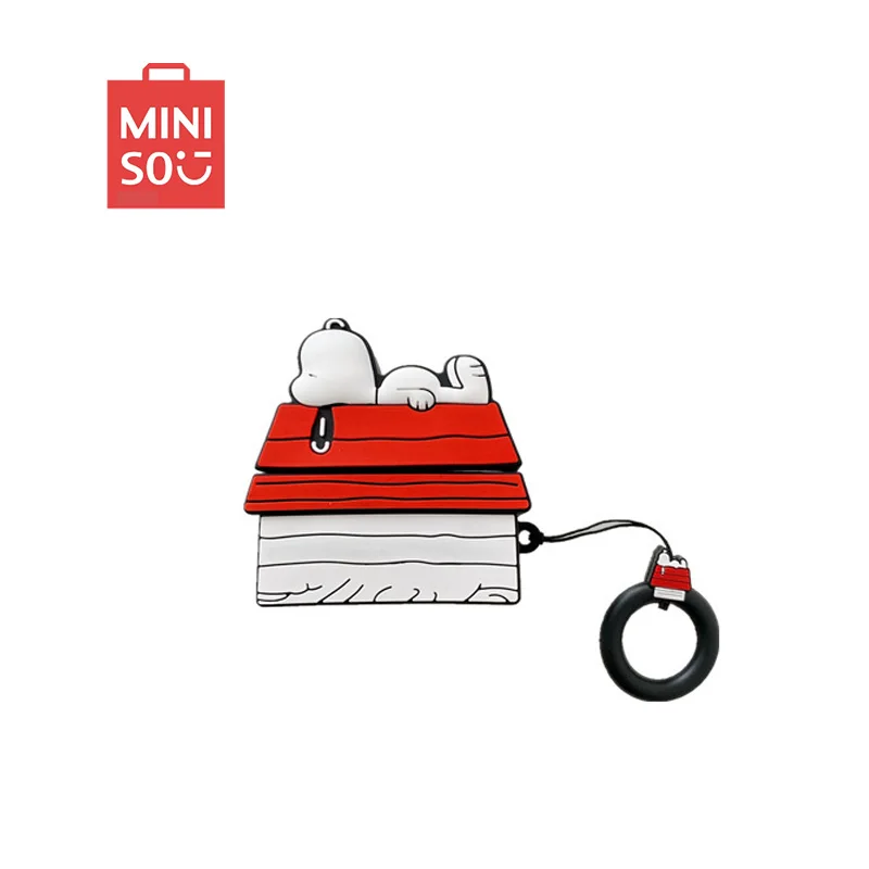Nowa etui na słuchawki mini Snoopy dla Airpods Pro 1 2 3 kreskówka silikonowa osłona słuchawki douszne bezprzewodowe z Bluetooth ze smyczą